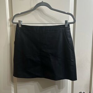 Lulus leather skirt